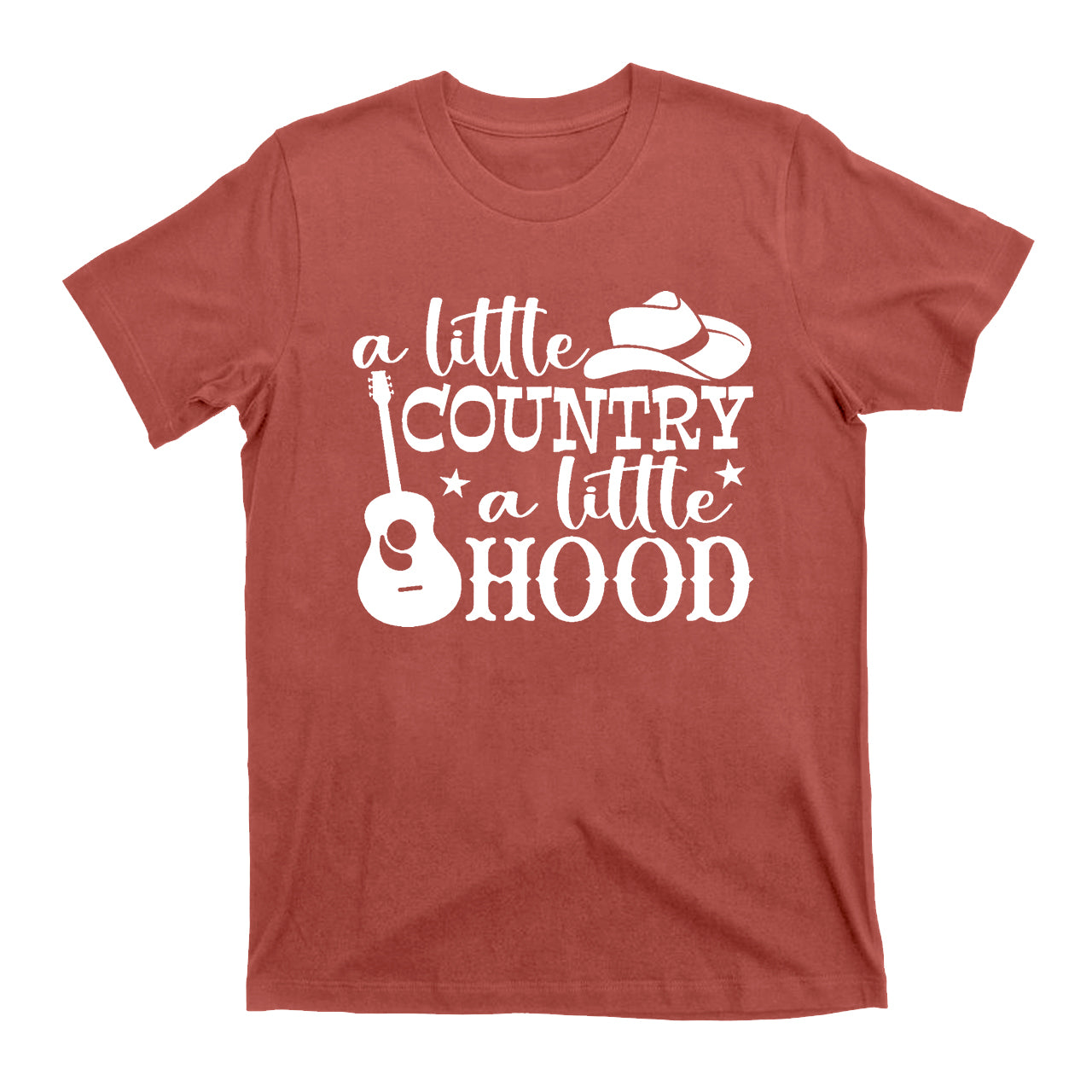 A Little Country A Little Hood Cowboy T-Shirts