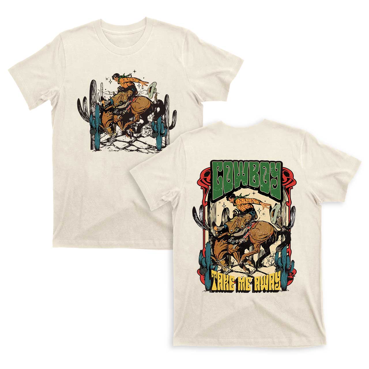 Take Me Away Western Cowboy T-Shirts
