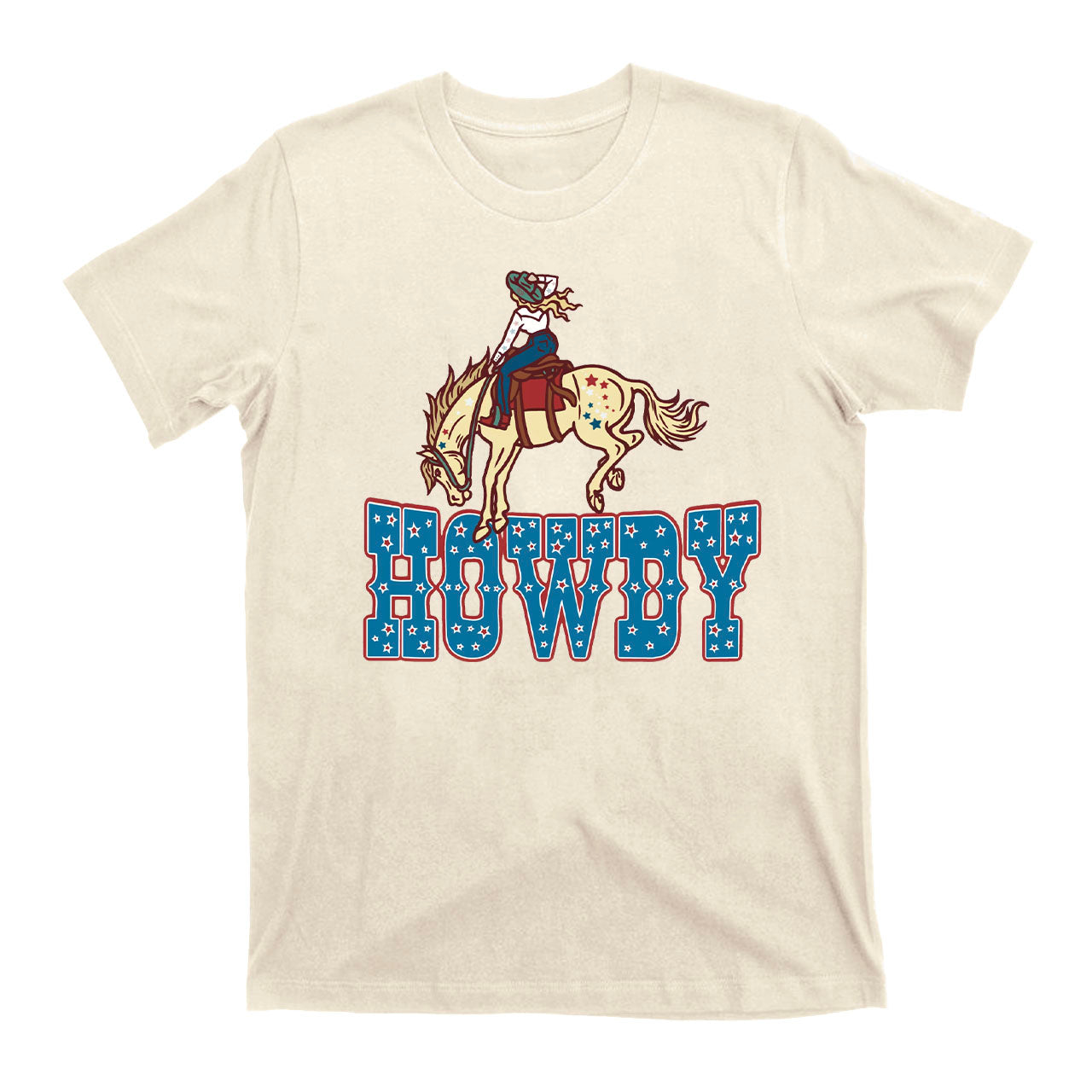 Howdy America Cowgirl Retro Cowboy T-Shirts