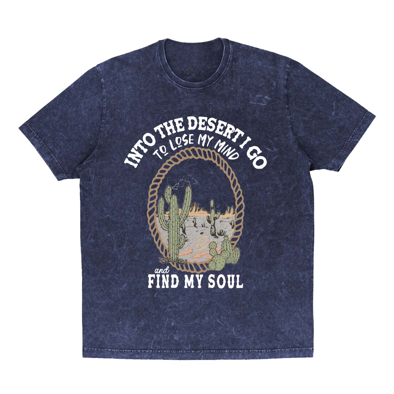 To Lose My Mind Find My Soul Cowboy Garment-dye Tees