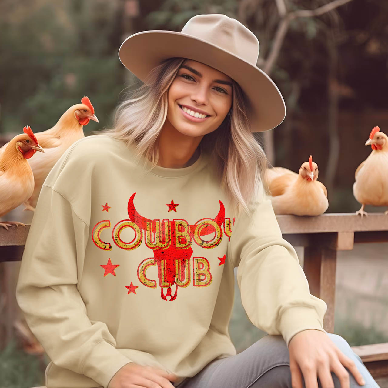Cowboy’s Club Sweatshirt