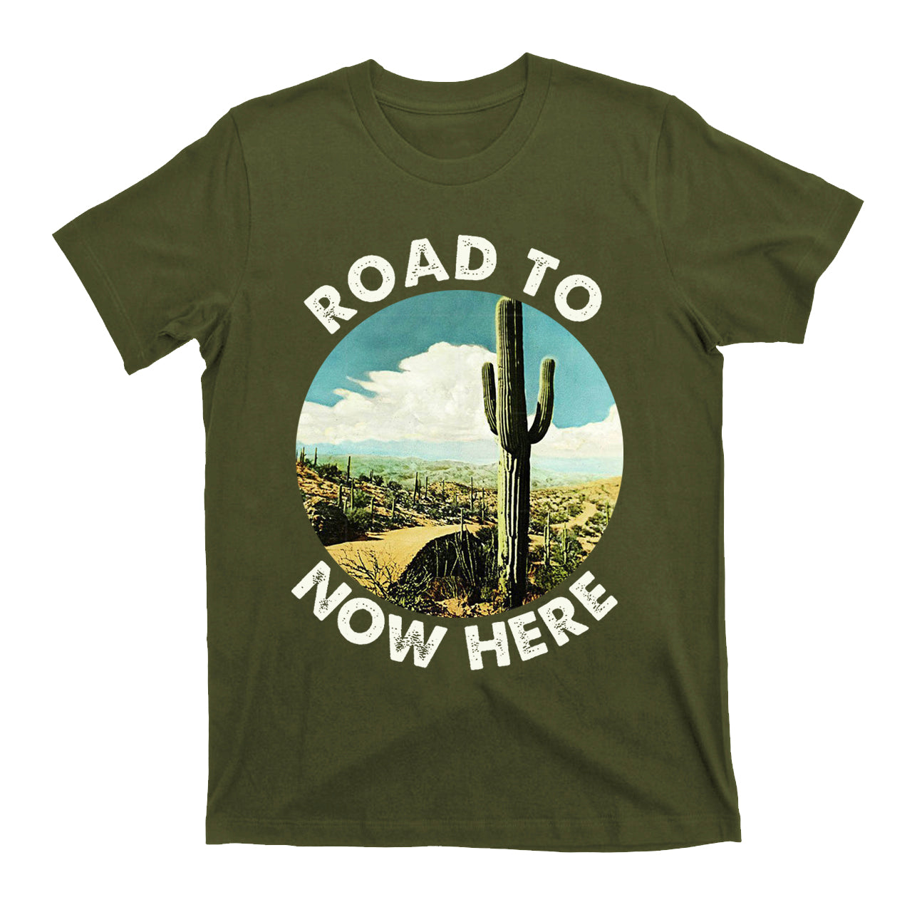 Road To Now Here Cowboy T-shirts