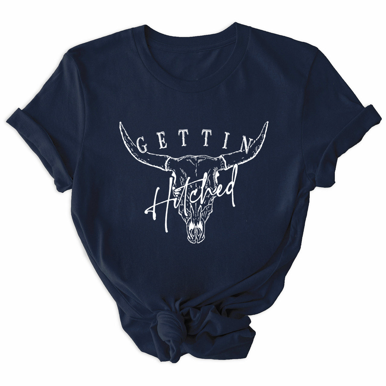 Getting Team Bride Hitched Rowdy Shirts