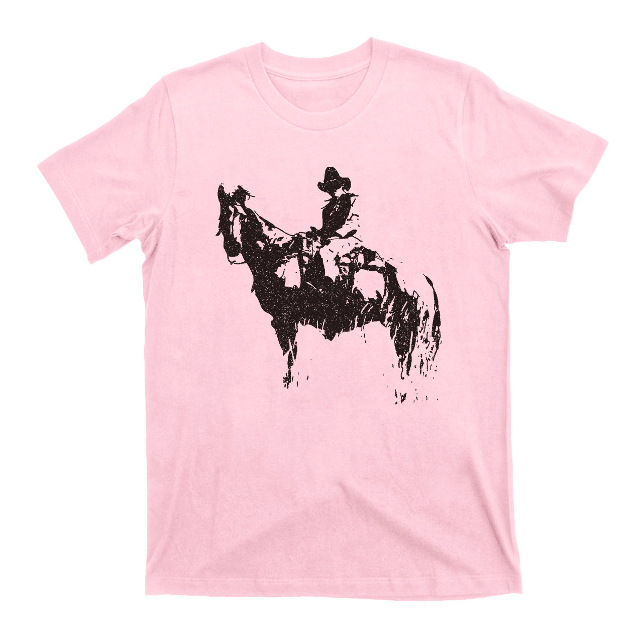 COWBOY And HORSE Western Design T-shirt