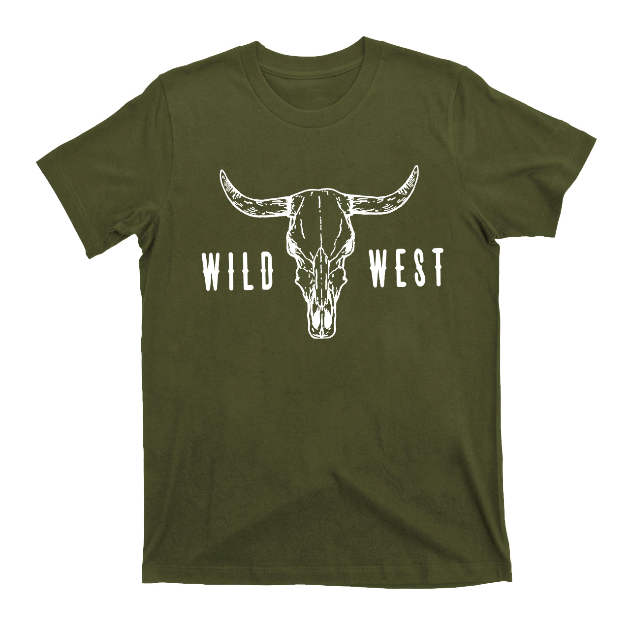 Boho Cow Skull-Wild West Shirts