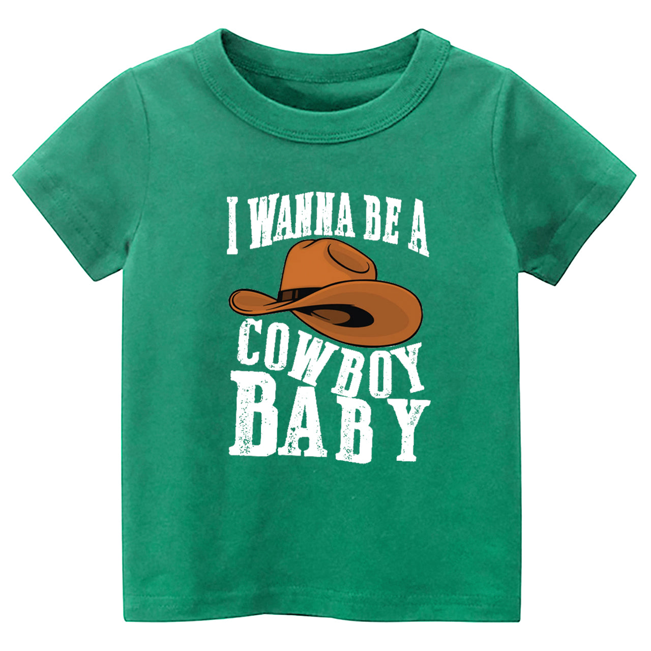 I Wanna Be A Cowboy Kids T-shirt
