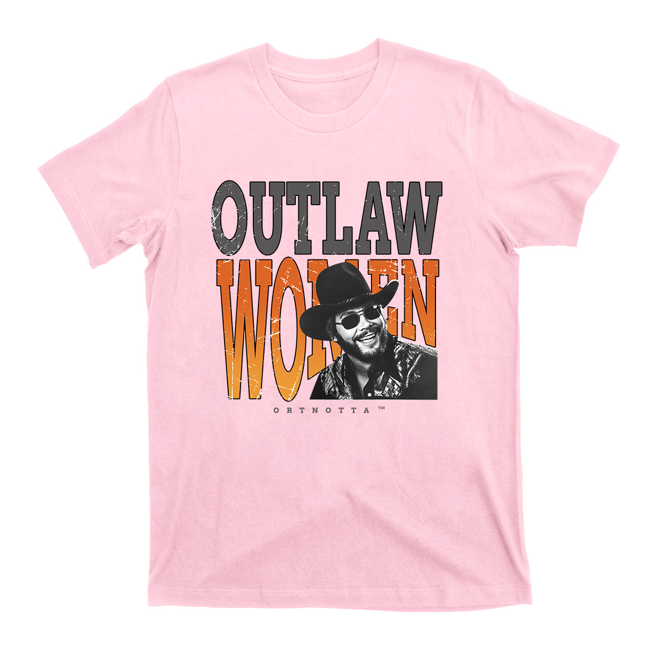Outlaw Women Hank Western Retro Boho Hippie Shirt