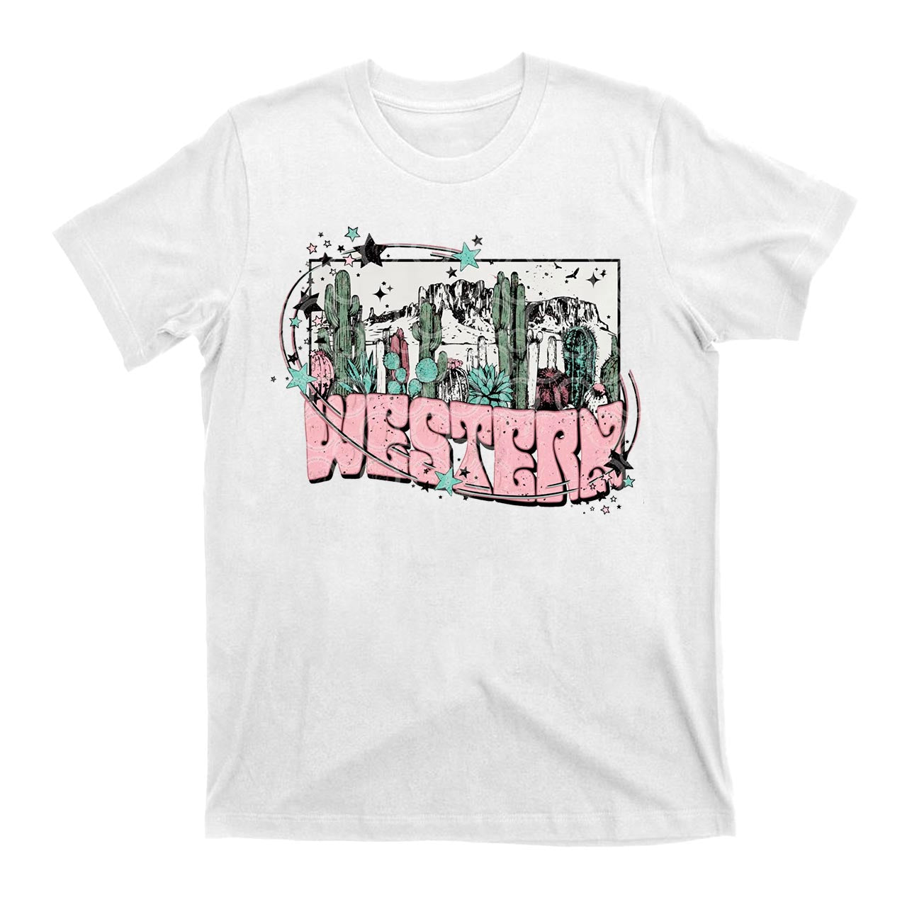 Western Desert Drifter Country Cowboy T-Shirts