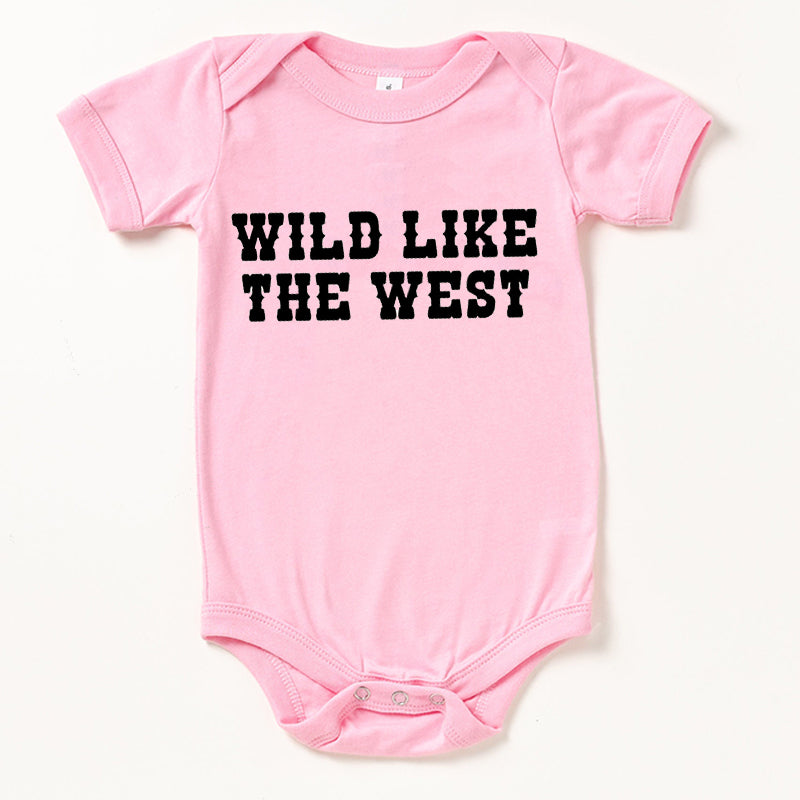 Wild Like The West Baby Bodysuit