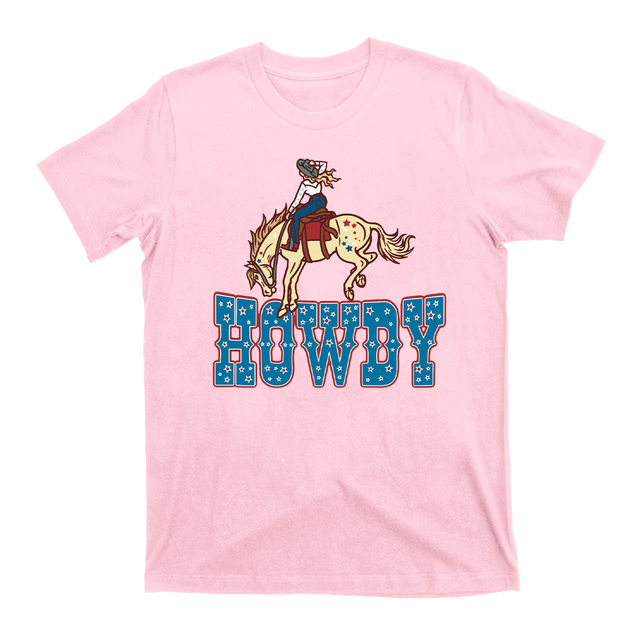 Howdy America Cowgirl Retro Cowboy T-Shirts