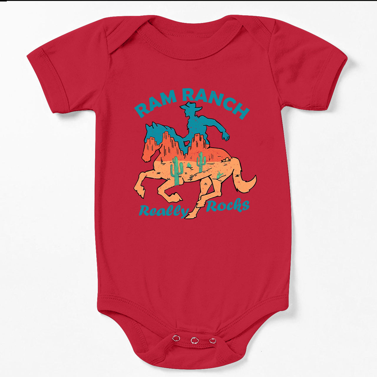 Ram Ranch Really Rocks Baby Bodysuit