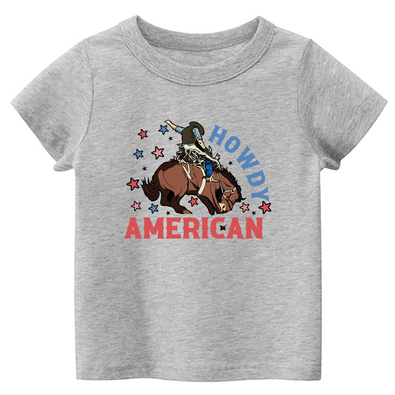 Howdy American Cowboy Kids T-shirt