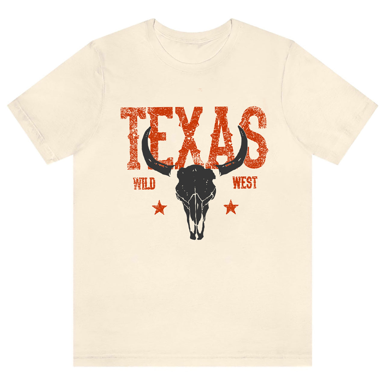 Texas Vintage Inspired Cotton T-shirt