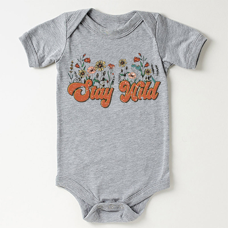 Stay Wild Baby Bodysuit