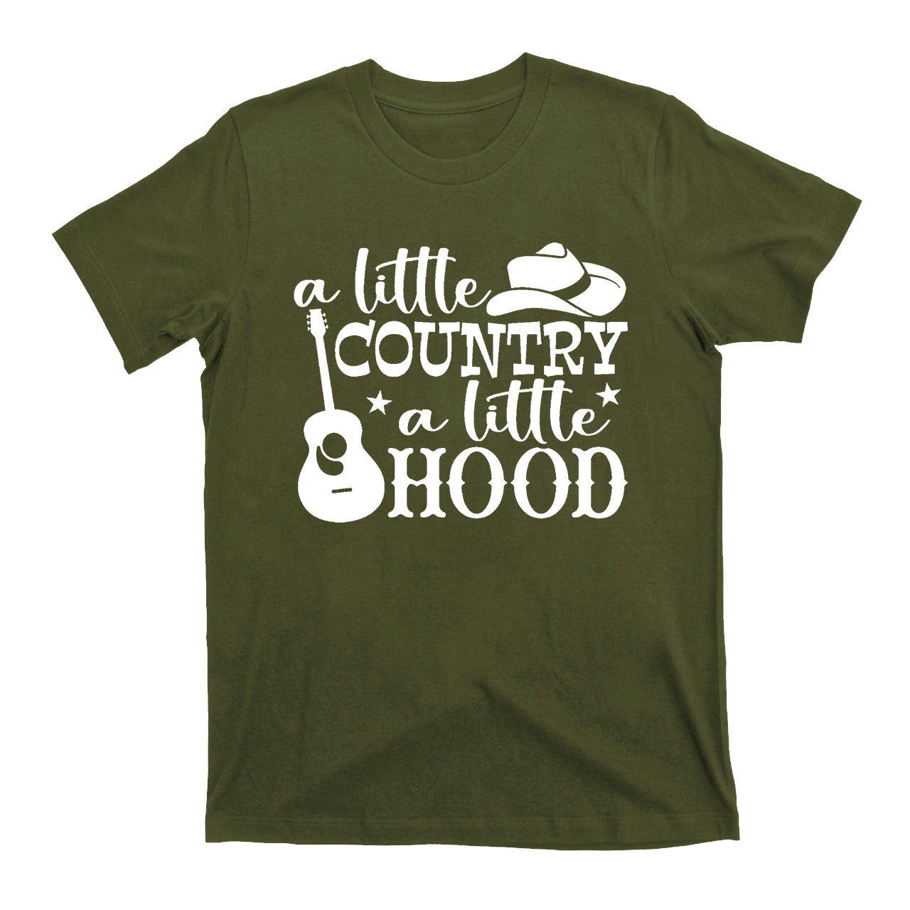 A Little Country A Little Hood Cowboy T-Shirts