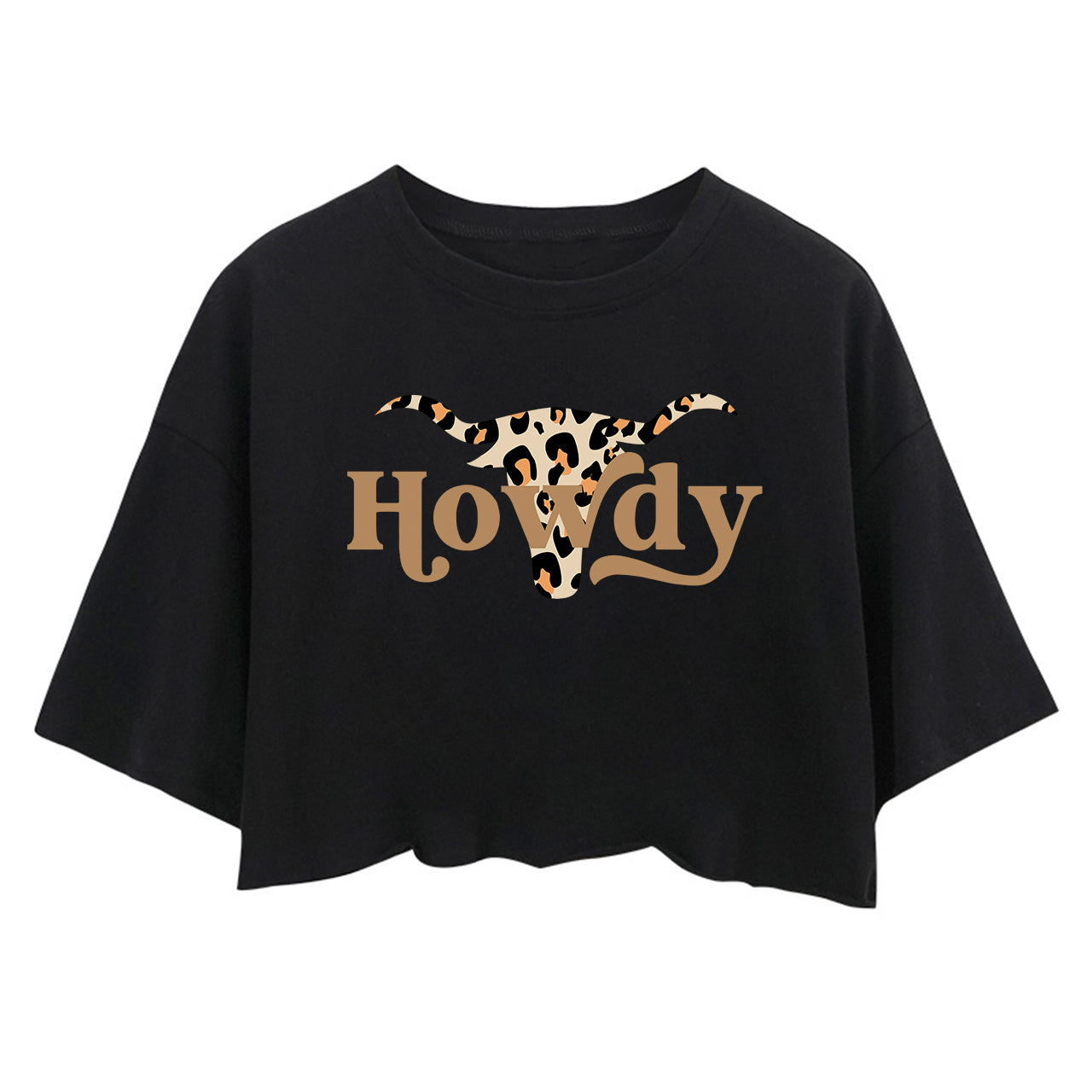 Howdy Texas Girl Crop Top