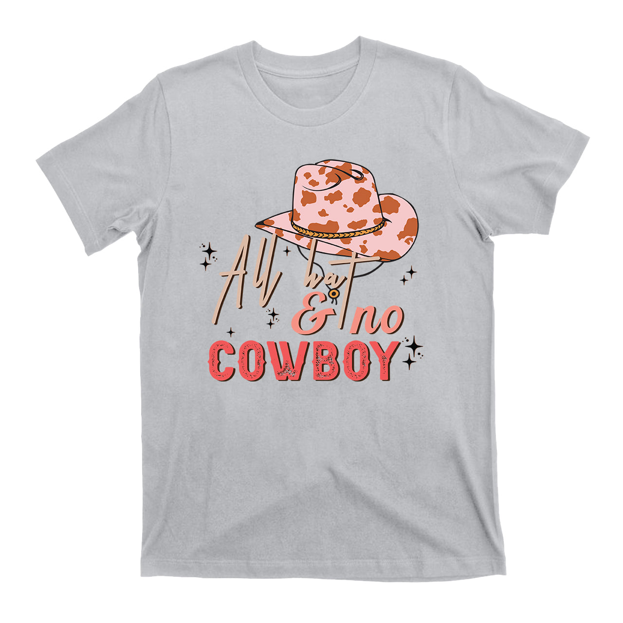 All Hat No Cowboy Vintage Country Cowboy T-Shirt