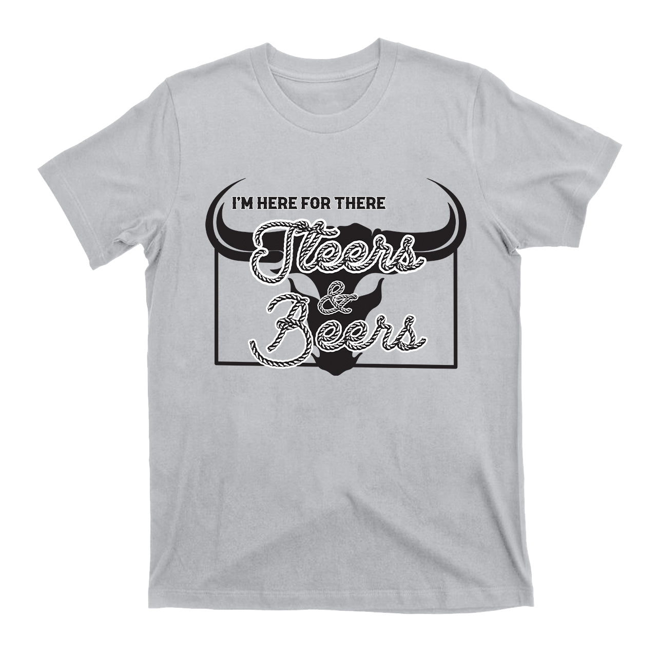 I'm Here For There Vintage Western Cowboy T-Shirt