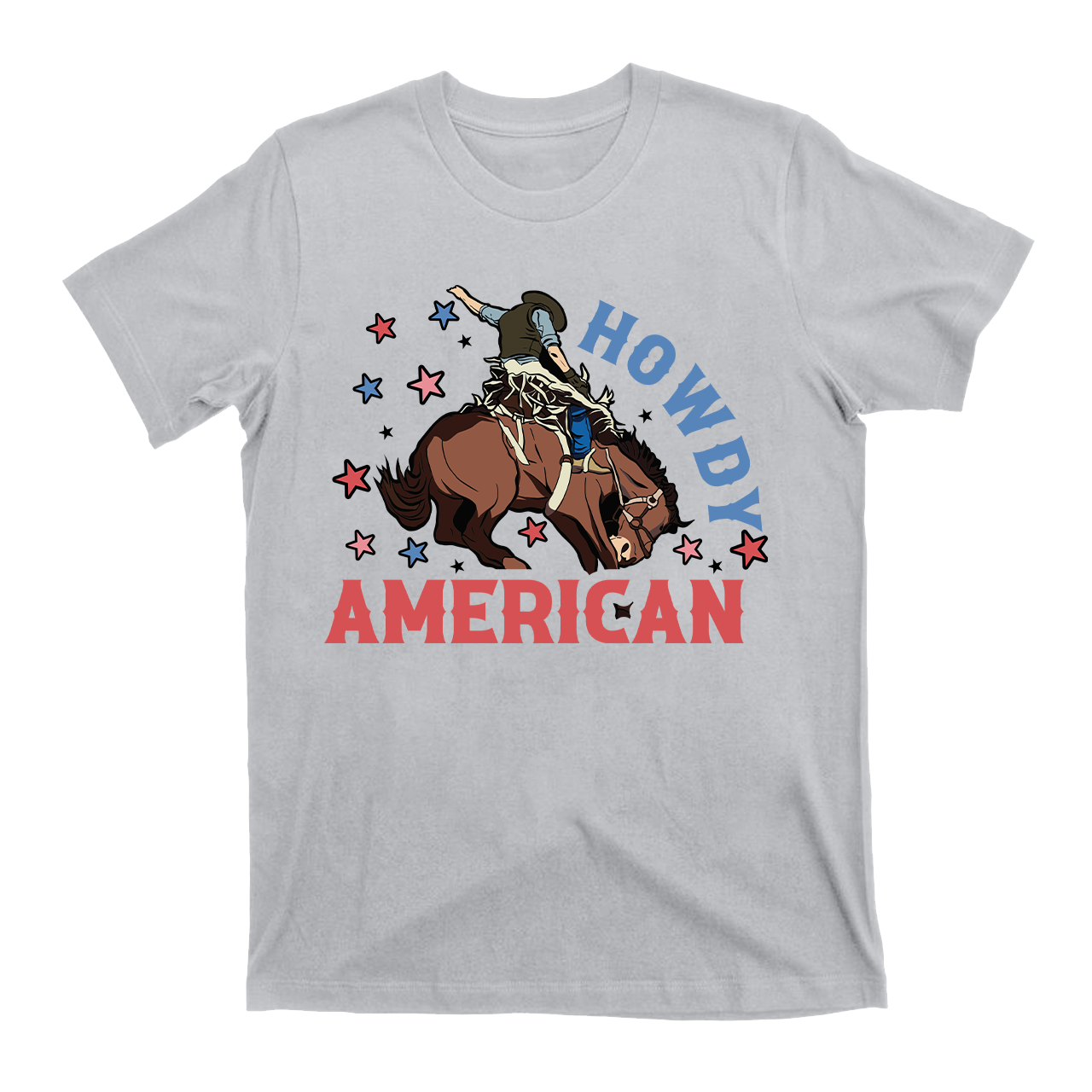Howdy American Independence Day T-Shirts