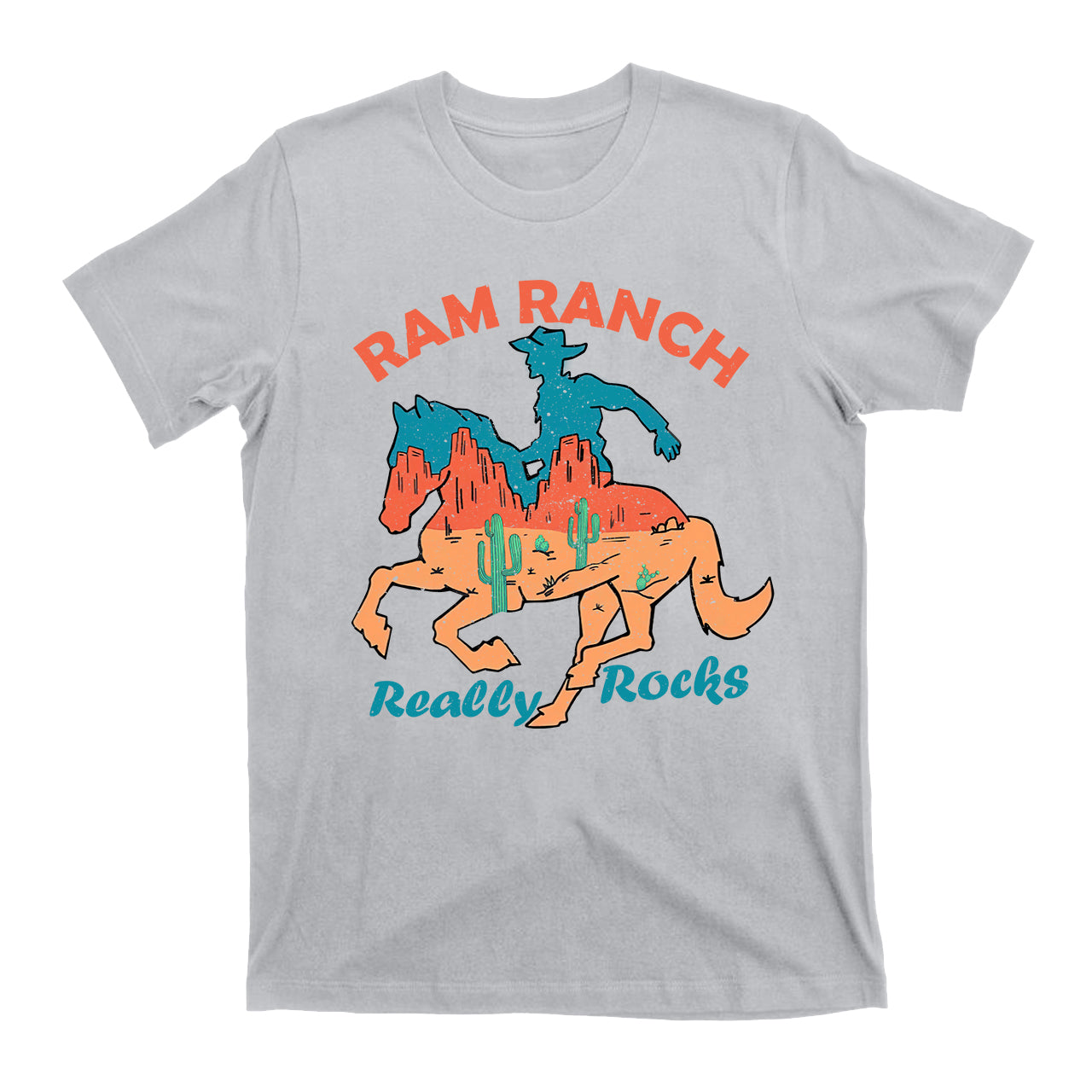 Ram Ranch Really Rocks Cowboy T-Shirts