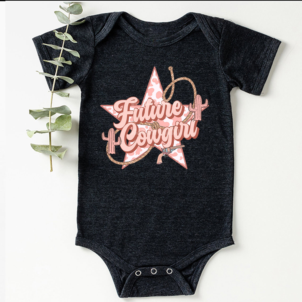 Future Cowgirl Baby Bodysuit