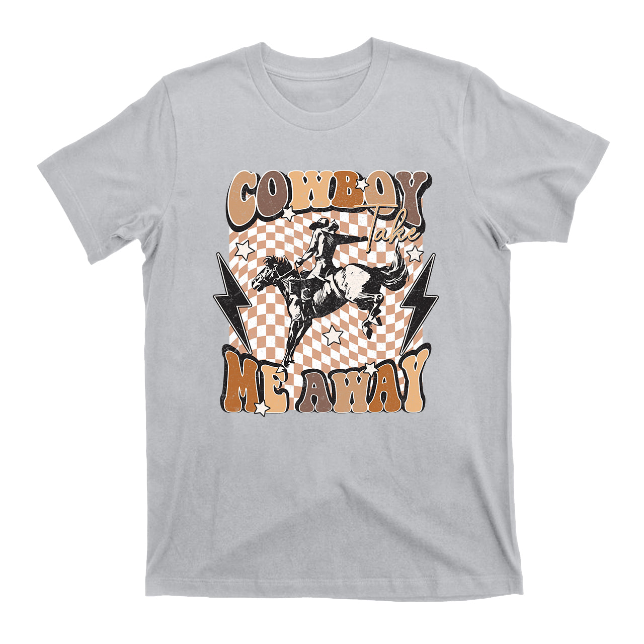 Cowboy Take Me Away Vintage T-Shirts
