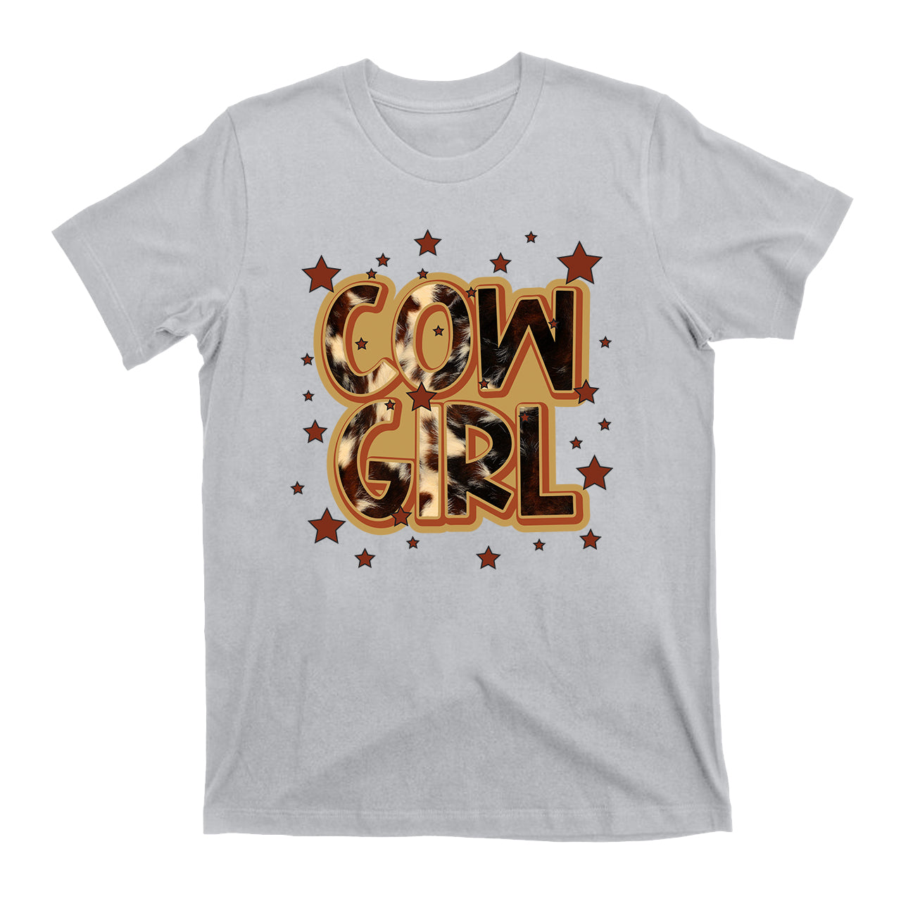 Country Wild West COW GIRL T-Shirts