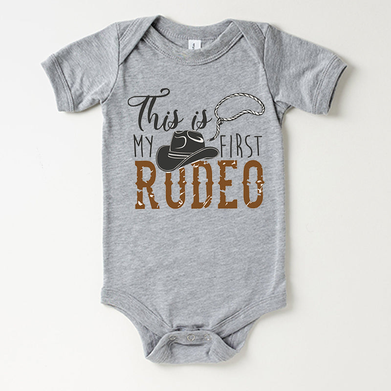 This Is My First Rodeo Baby Bodysuit