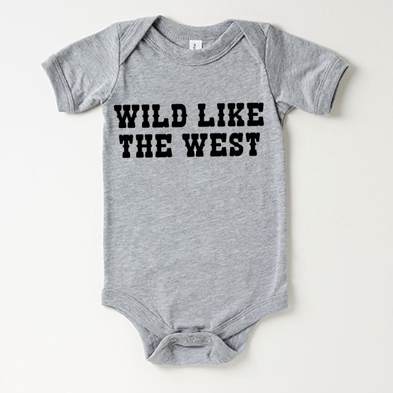 Wild Like The West Baby Bodysuit