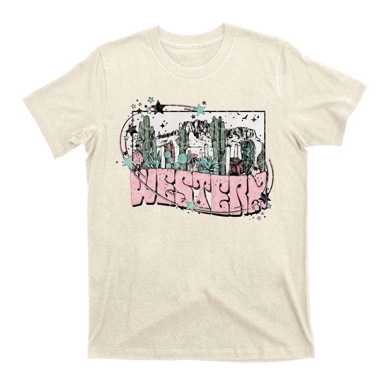 Western Desert Drifter Country Cowboy T-Shirts