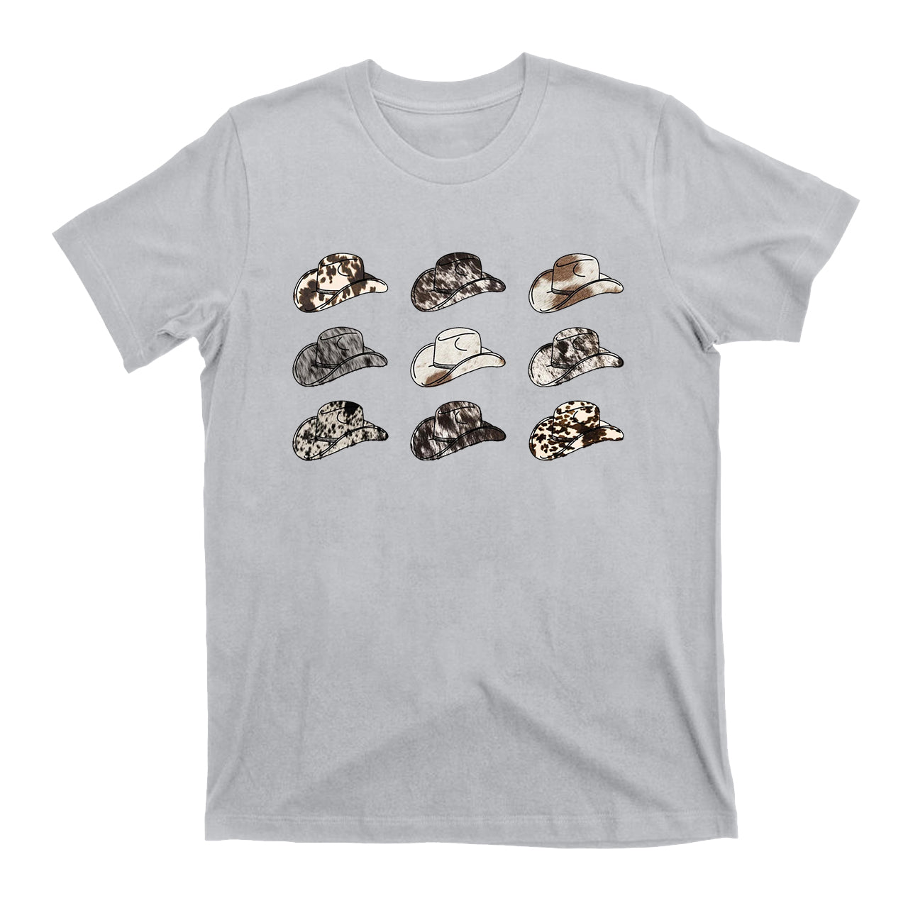 Country Western Cowboy Hat Graphic T-Shirts