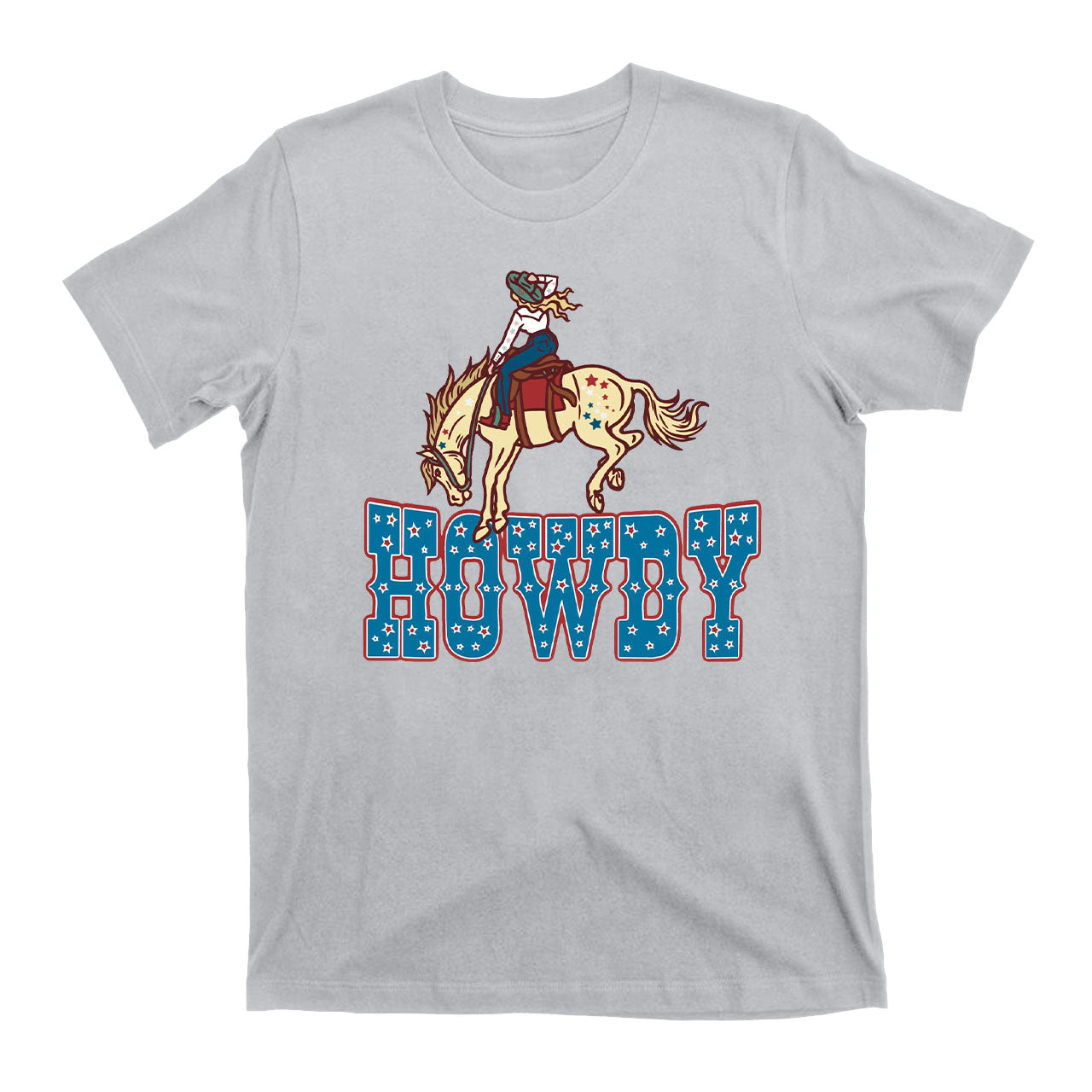 Howdy America Cowgirl Retro Cowboy T-Shirts