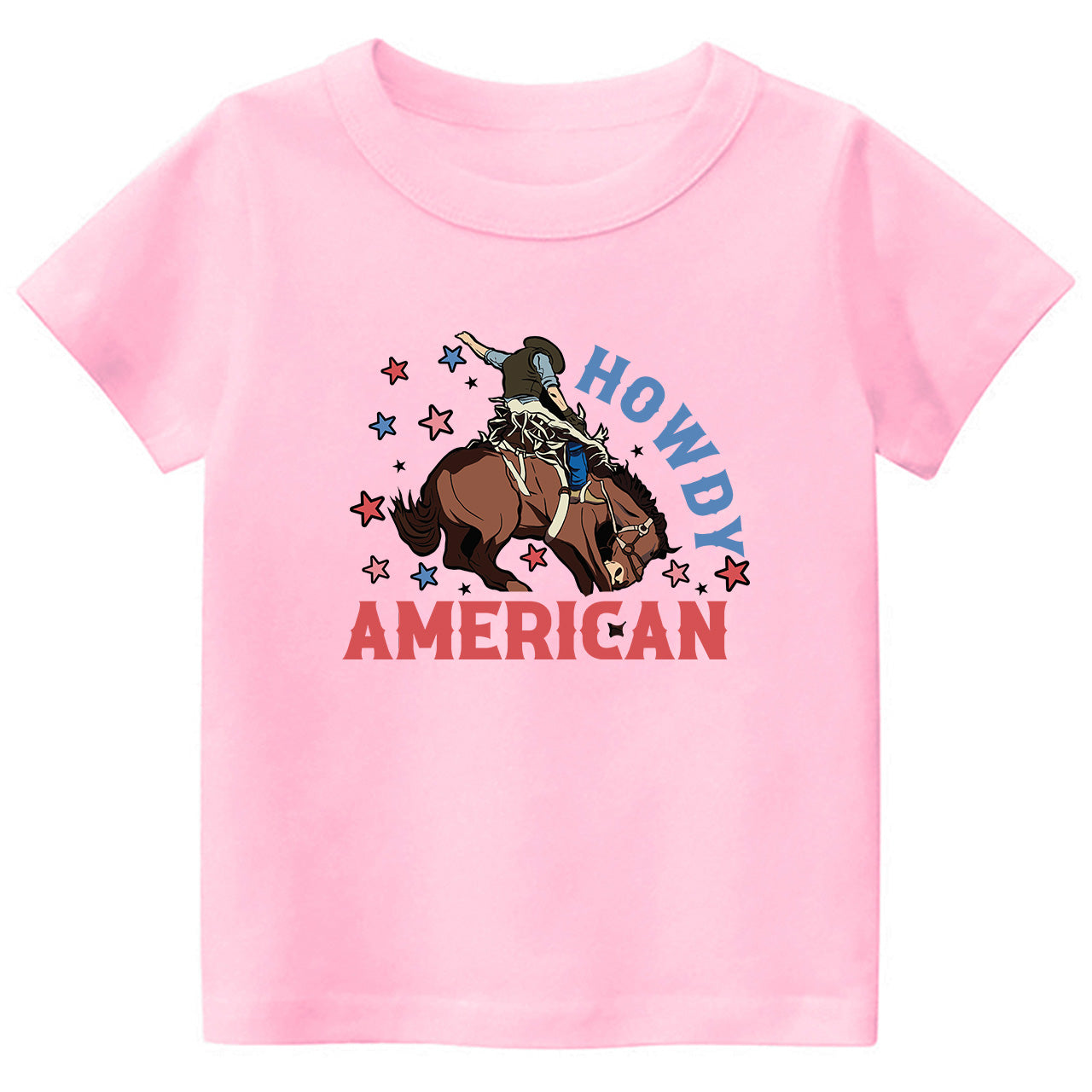 Howdy American Cowboy Kids T-shirt