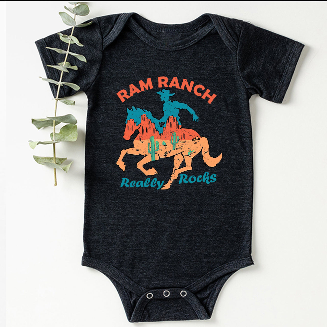 Ram Ranch Really Rocks Baby Bodysuit