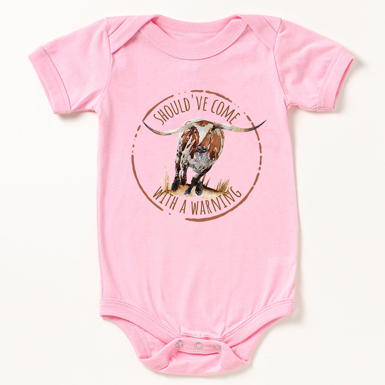 Should've Come With A Warning Baby Bodysuit