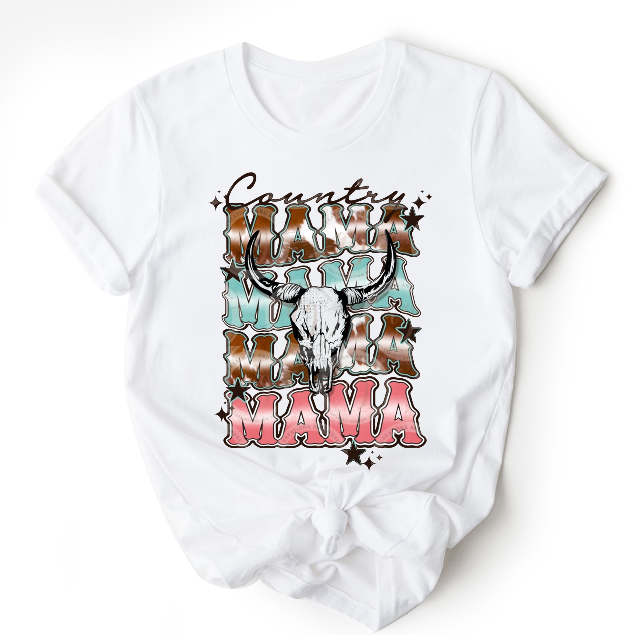 Western Country Mama Cowgirl T-shirt