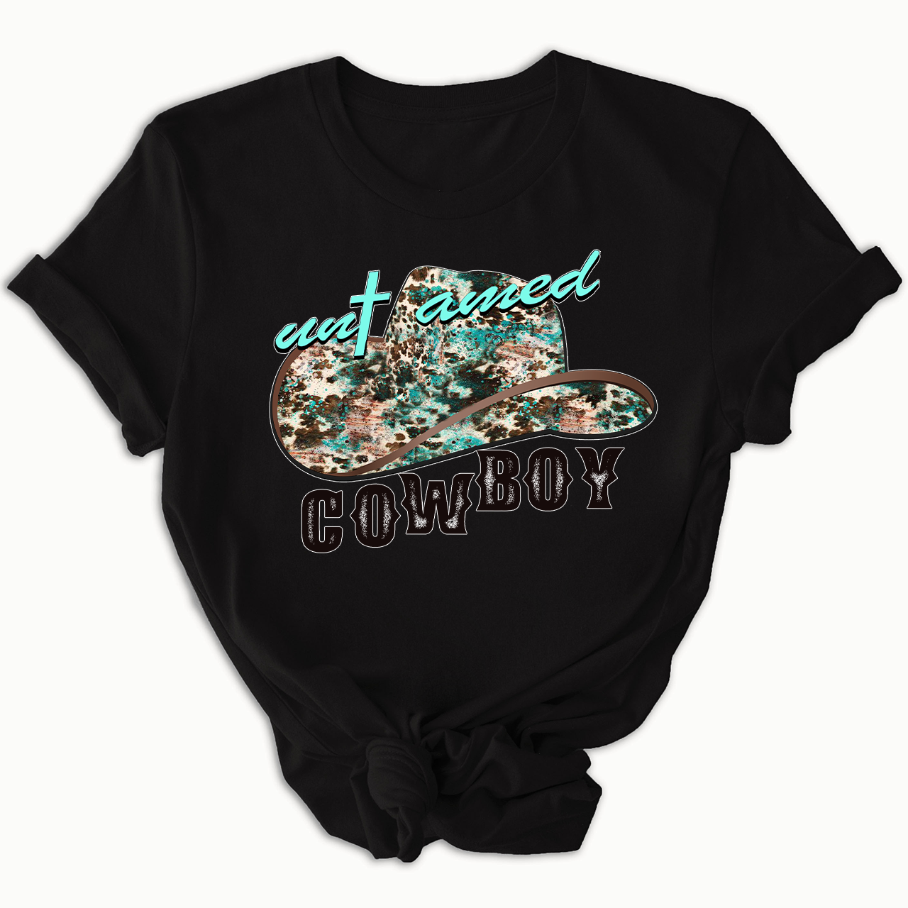 Western Camouflage Cowboy T-shirts