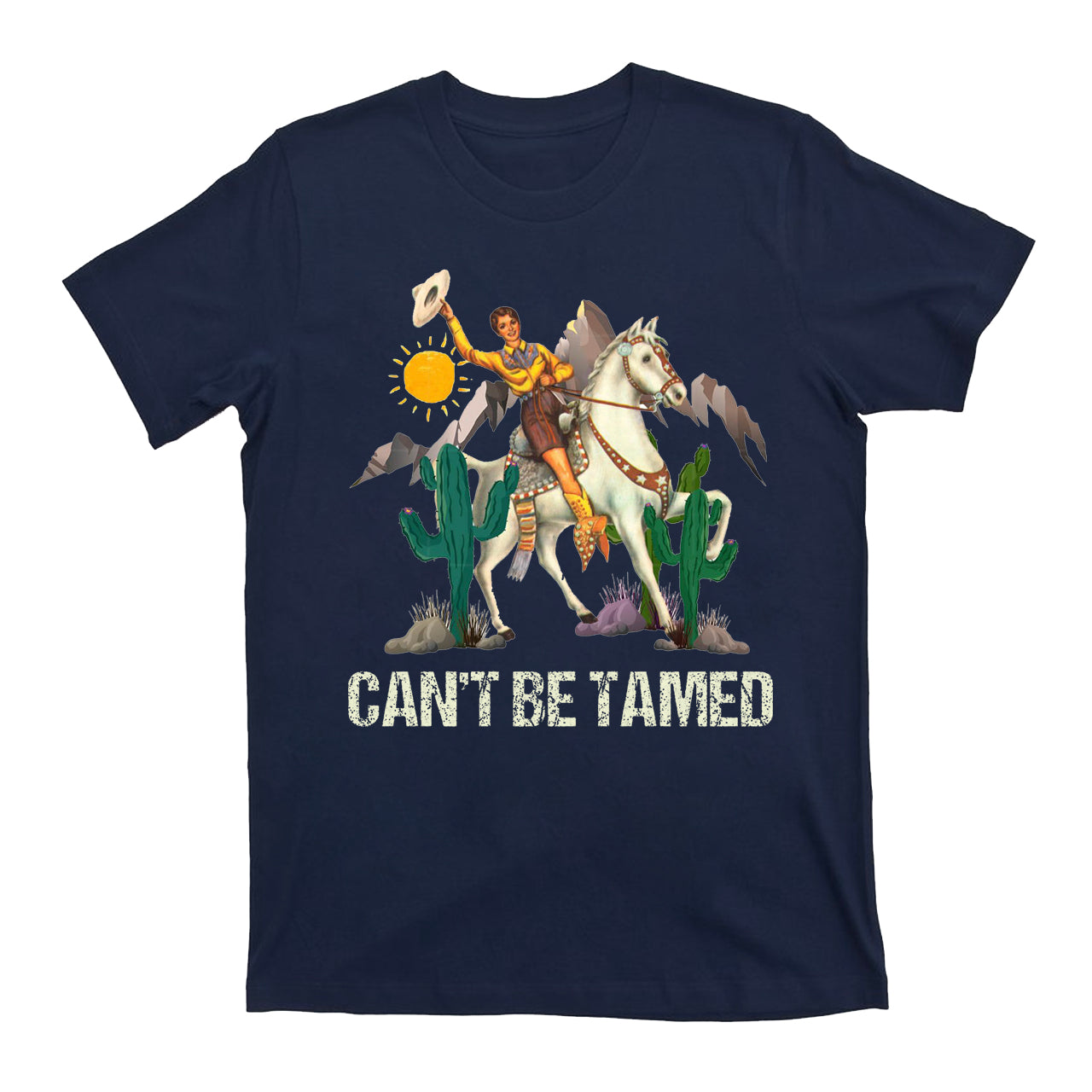 Can't Be Tamed Cowboy Tees