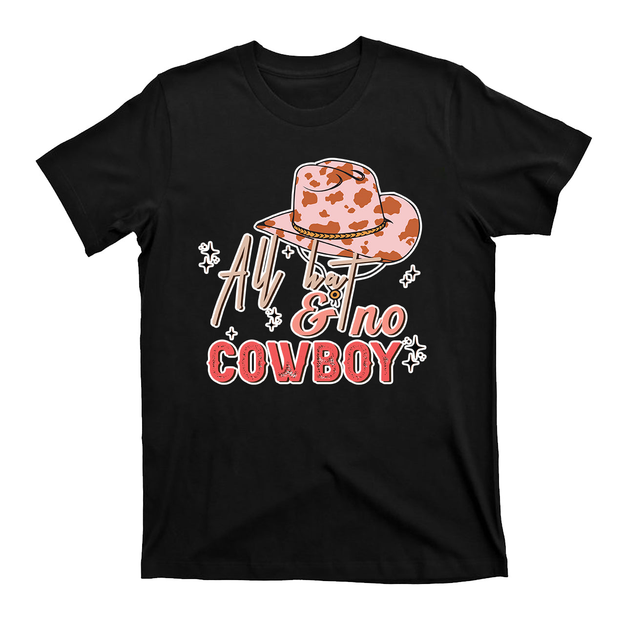 All Hat No Cowboy Vintage Country Cowboy T-Shirt