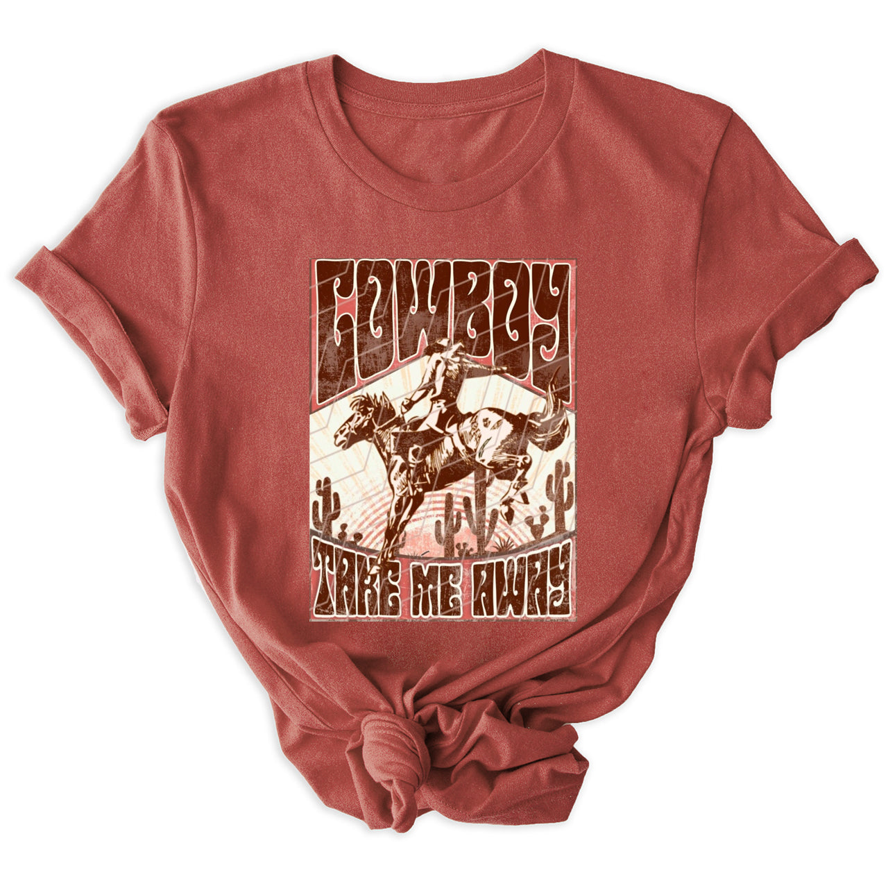 Take Me Away Western Cowboy T-shirt
