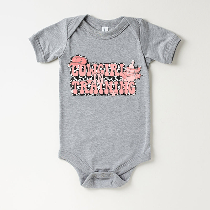 Cowgirl In Training Western Baby Bodysuit