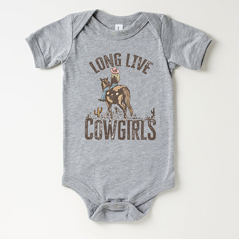 Long Live Cowgirls Baby Bodysuit