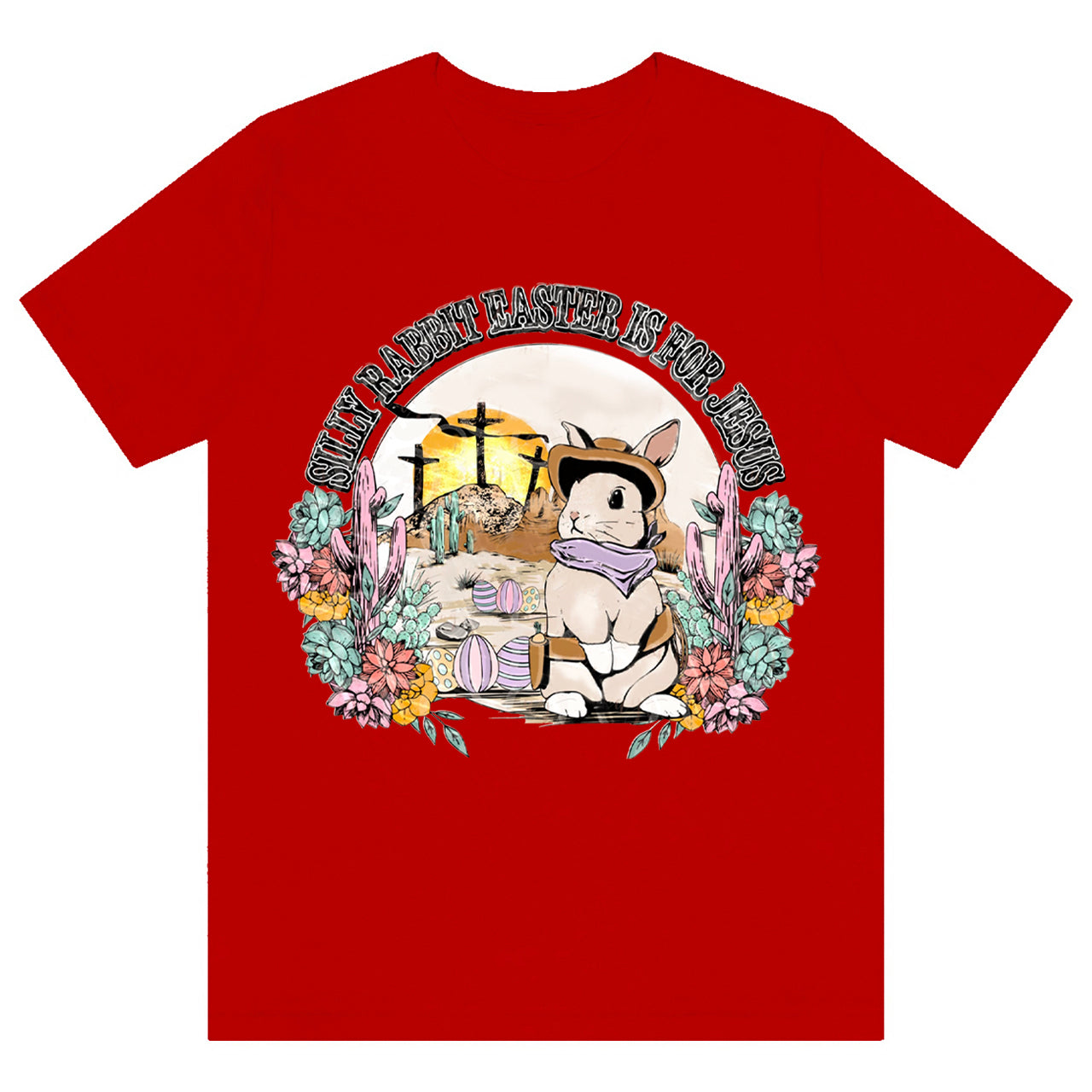 Silly Rabbit Easter Is For Jesus Shirts