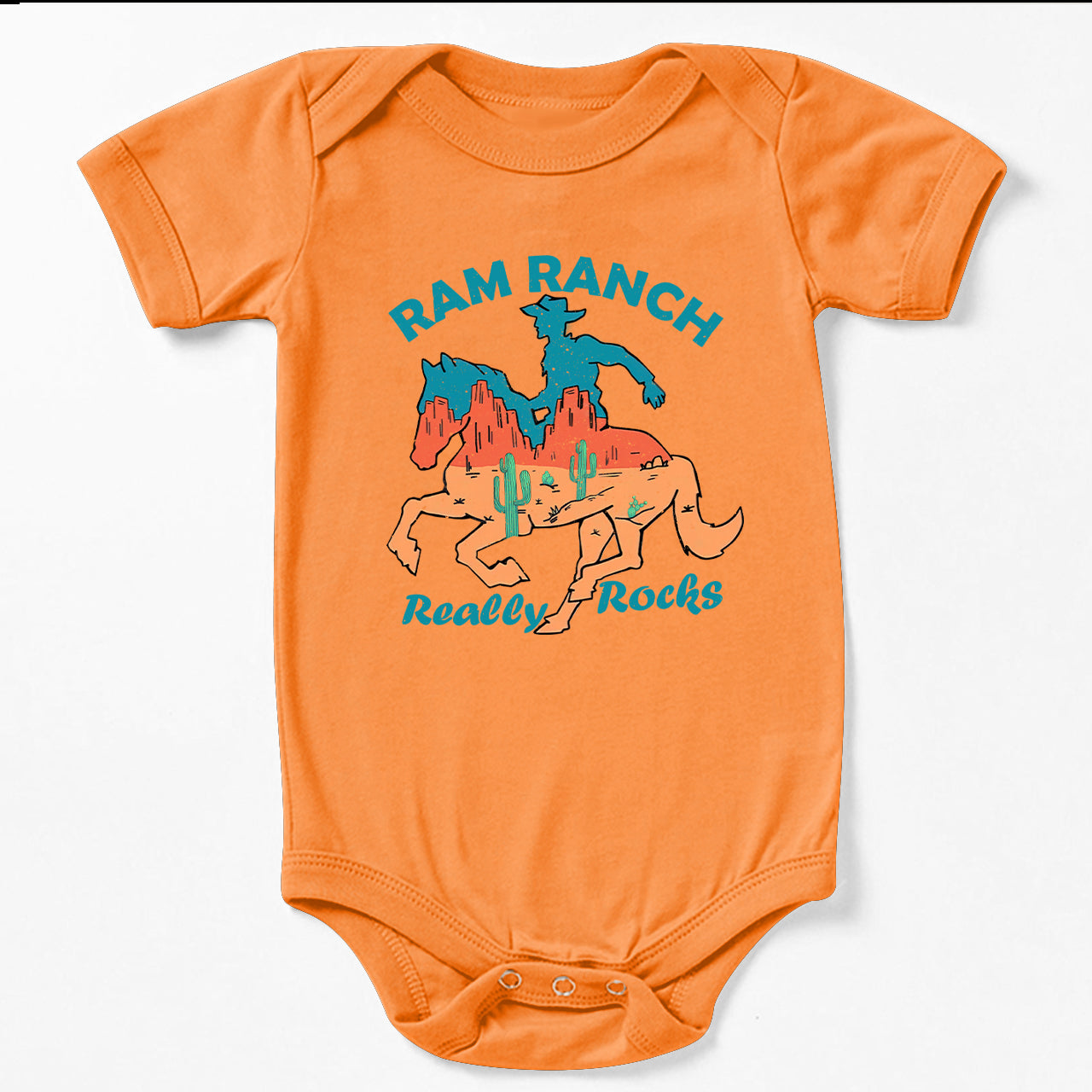 Ram Ranch Really Rocks Baby Bodysuit