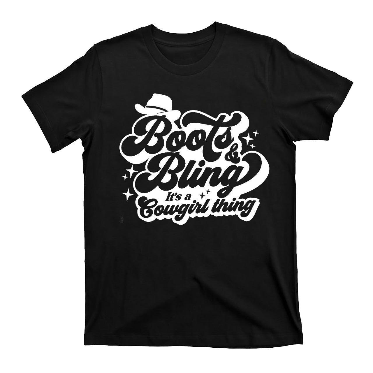 Boots and Bling Cowgirl Thing T-shirts