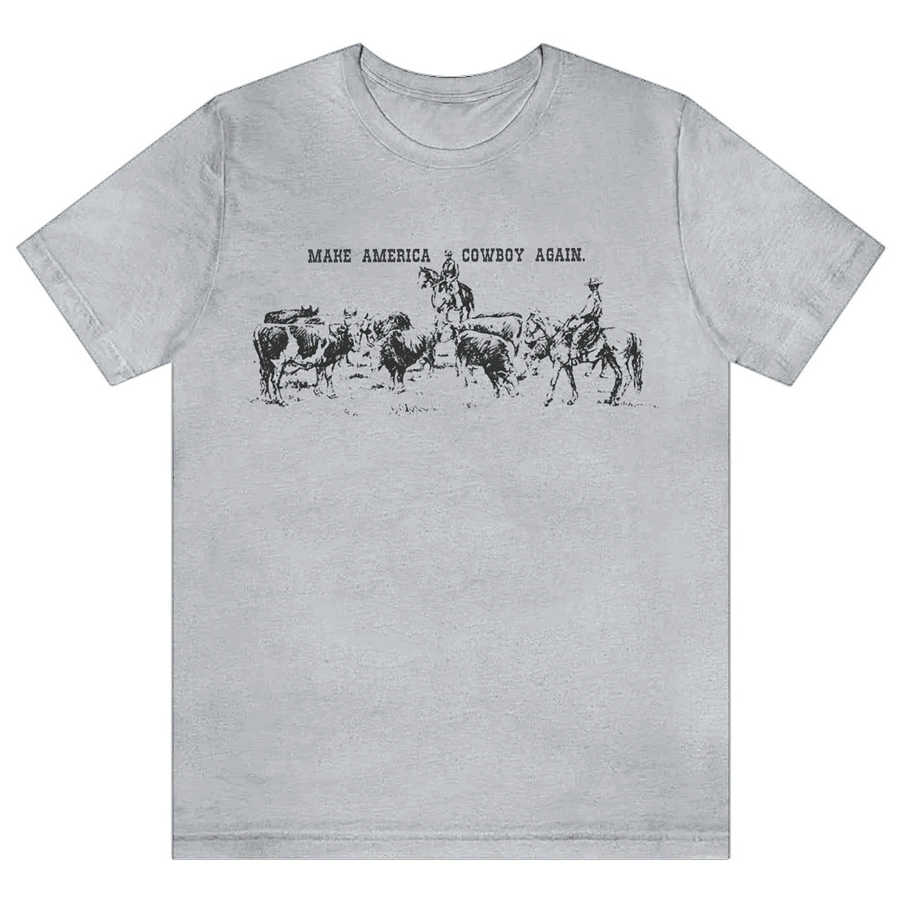 Make America Cowboy Again Patriotic Shirt