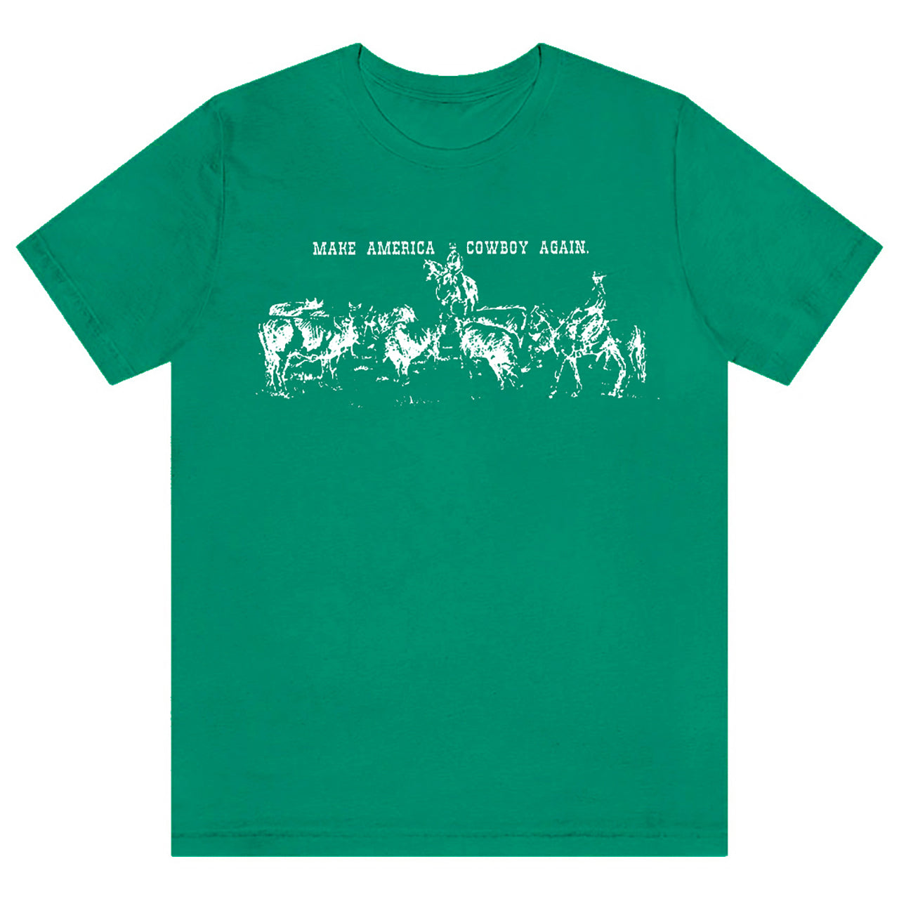 Make America Cowboy Again Patriotic Shirt