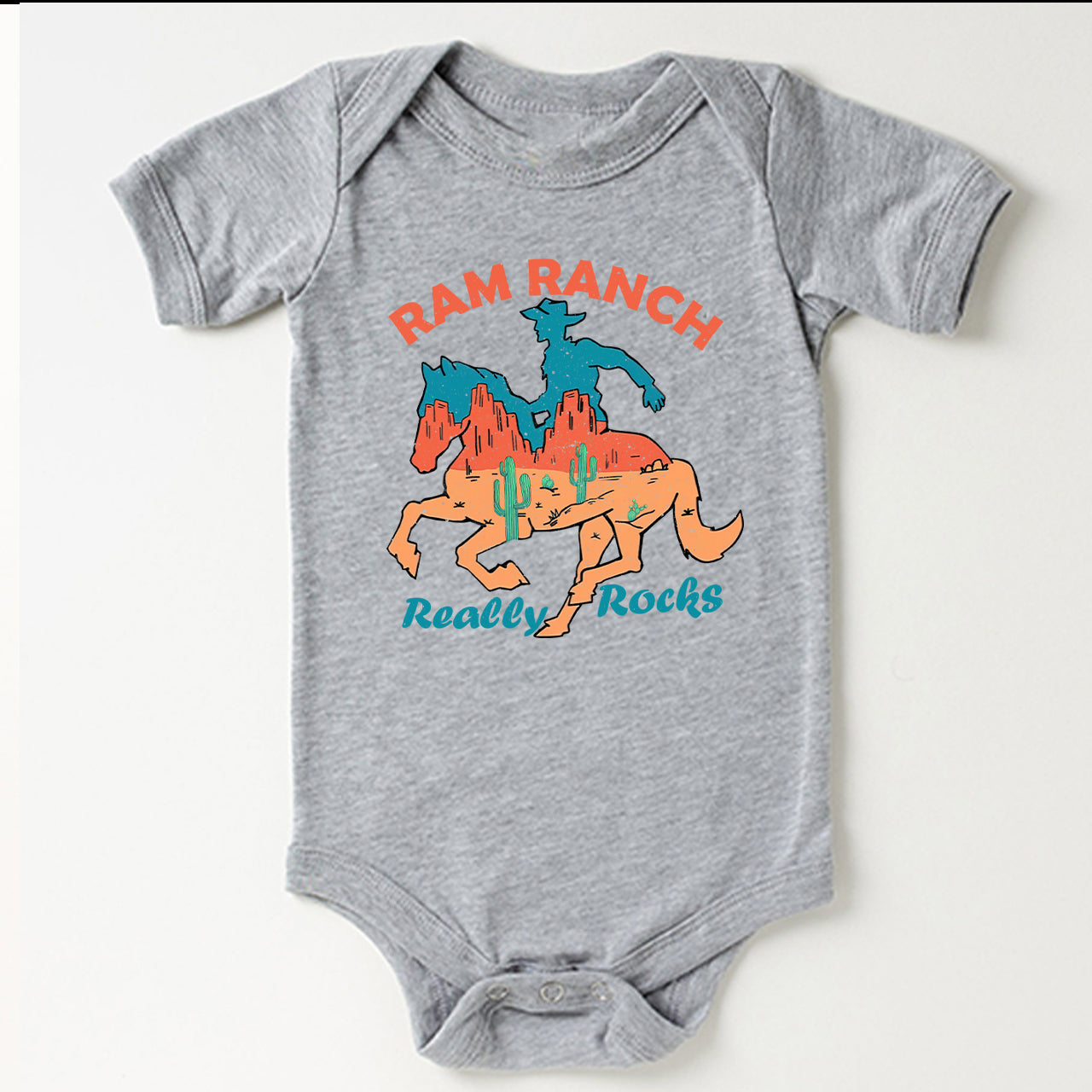 Ram Ranch Really Rocks Baby Bodysuit