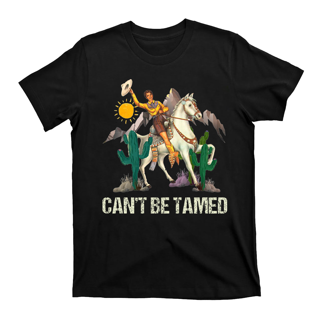 Can't Be Tamed Cowboy Tees