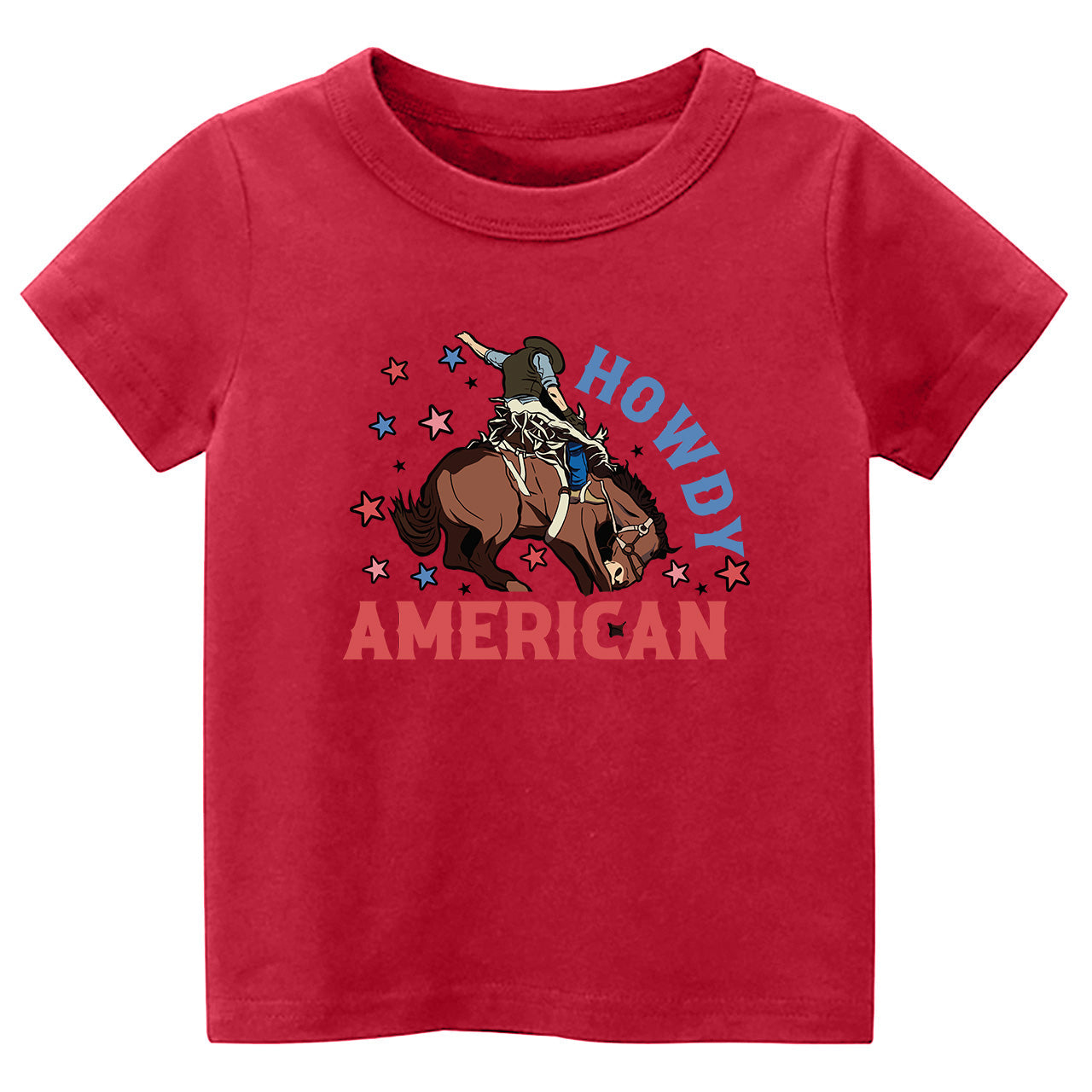 Howdy American Cowboy Kids T-shirt